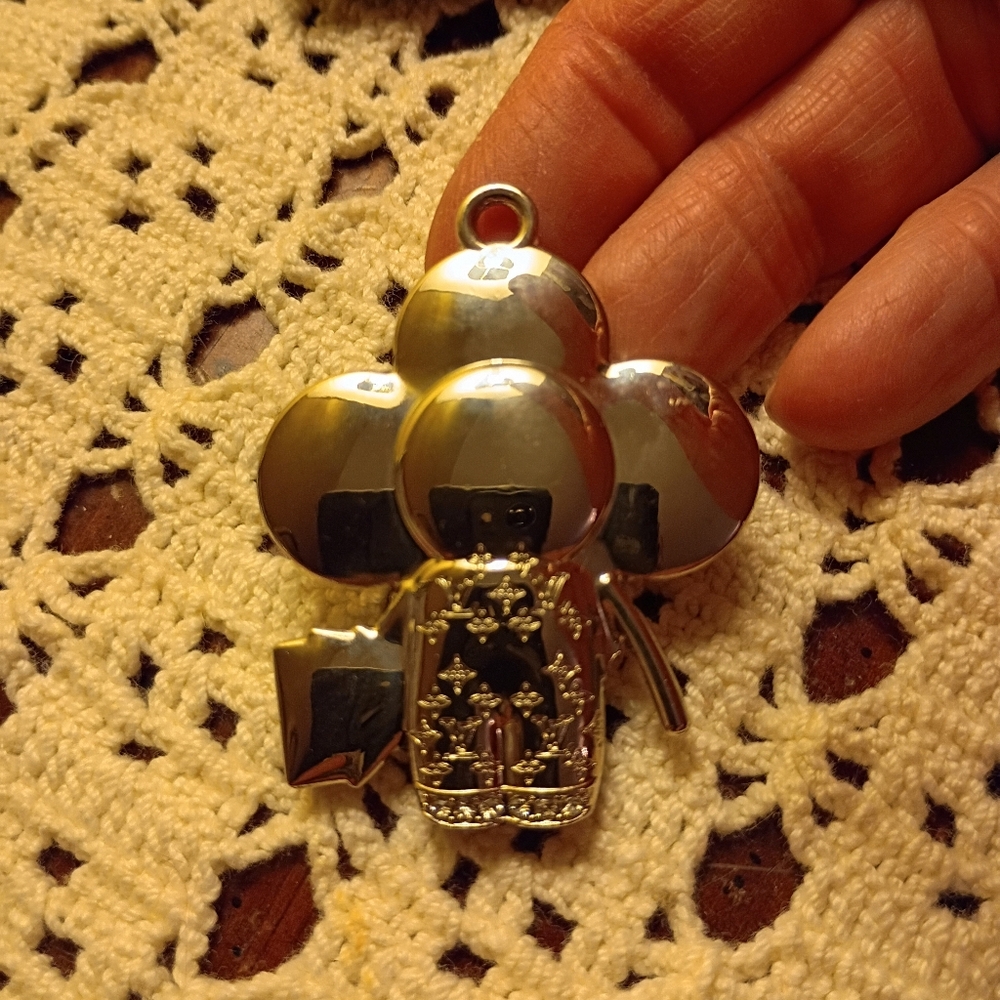 Vivienne Bag Charm/Zipper Pull or Pendant And Dust Bag, Casino Themed - Picture 3 of 5